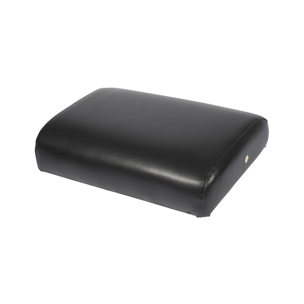 Bottom Cushion, Wood Base, 19.5" x 14", BLK 12" x20" x5"